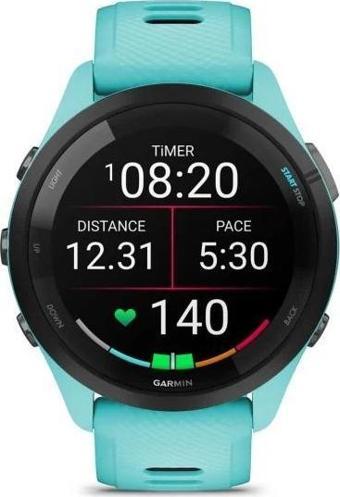 Garmin Forerunner 265 Aqua Siyah (GARMİN TÜRKİYE)