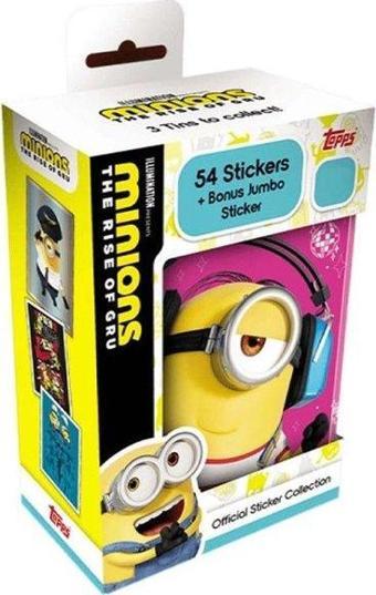 Topps Minions 2 Gru'nun Yükselişi Sticker Kutusu