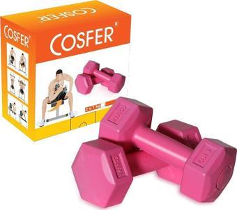 Cosfer 1 Kg 2 Adet Plastik Dambıl