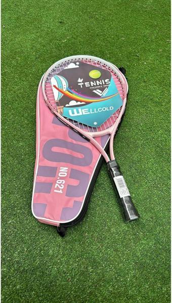 Wellcold Komple Çantalı Kort Çocuk Tenis Raketi Set 21 İnç