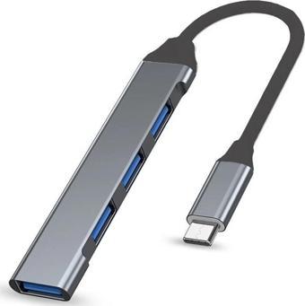 Anunnaki ype-c To Usb Hub 4 Port Çoklayıcı Macbook Ile Uyumlu Çoğaltıcı Type C To Usb Converter Hub