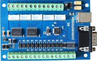 AN55890 Mach3 USB Motion CNC Kontrol Kartı STB5100 Interface Board 5 Axis DC 12-24V CNC Step Motor Sürücü Kartı