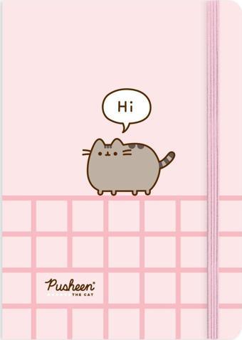 Pusheen A5 Çizgili Sert Kapak Ciltli Defter No: 2 80 Yp. 