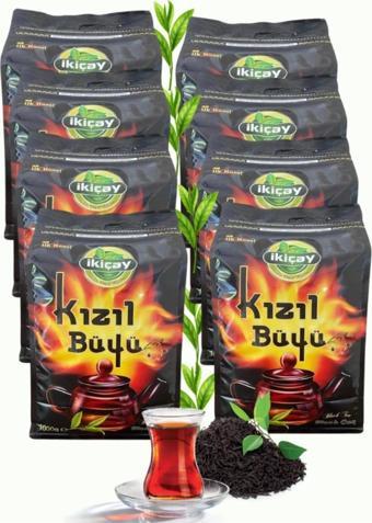 İkiçay Kilitli Ambalaj Kızıl Büyü 1000gr. X 8 Paket