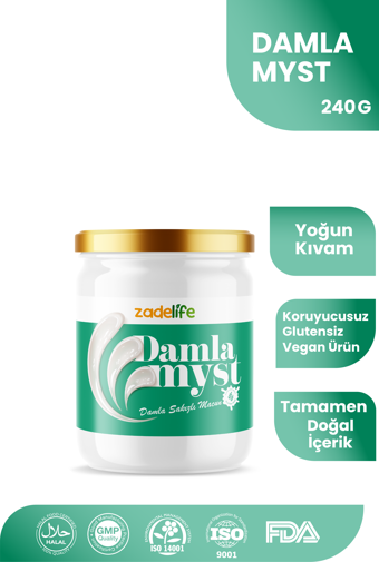 FDA Onaylı Damlamyst Damla Sakızı Macunu 240 Gr