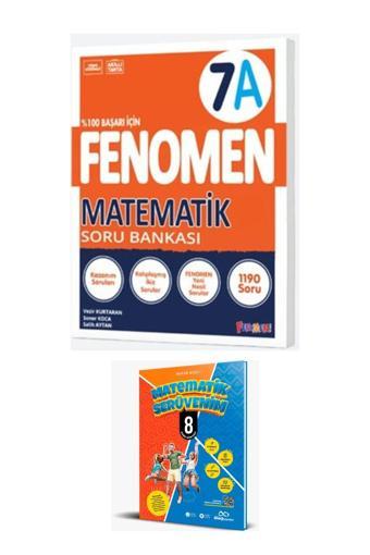 Fenomen Yayıncılık 2025 - Fenomen Matematik 7a Soru Bankası (MATEMATİK SERÜVENİM 8 HEDİYELİ) - Fenomen Yayıncılık