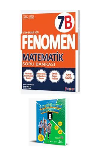 Fenomen Yayıncılık 2025 - Fenomen Matematik 7B Soru Bankası (FEN BİLİMLERİ SERÜVENİM 8 HEDİYELİ) - Fenomen Yayıncılık