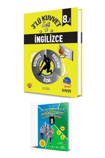 İşleyen Zeka Yayınları 2025- 8. Sınıf İngilizce 3'lü Kuvvet Seti (8. Sınıf Fen Bilimleri Serüvenim Hediyeli) - İşleyen Zeka Yayınları