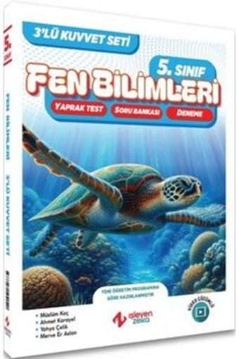 İşleyen Zeka Yayınları İşleyen Zeka 5. Sınıf Fen Bilimleri 3 Lü Kuvvet Seti - İşleyen Zeka Yayınları