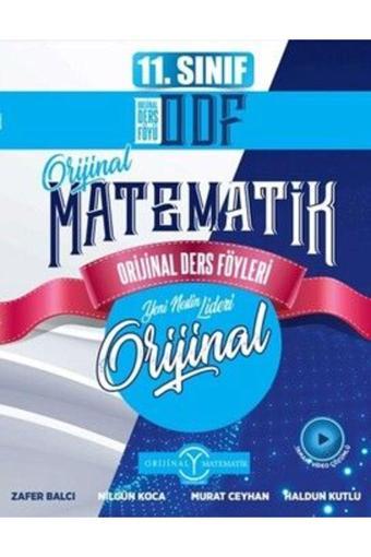 Orijinal Yayınları 11. Sınıf Matematik ODF Orijinal Ders Föyleri - Orijinal Yayınları