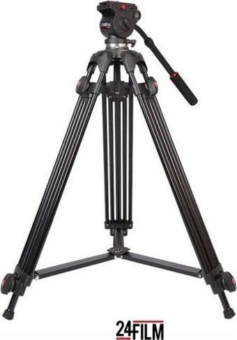 Pdx 508B Pro Profesyonel Video Tripod 190CM 9 kg Taşıma