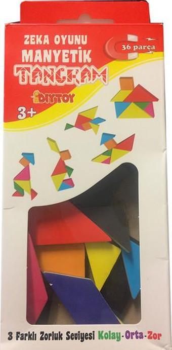 DiyToy Manyetik Tangram Eğitici Oyun