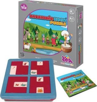 Zet Zeka Nasreddin Hoca Puzzle Eğitim Oyunu