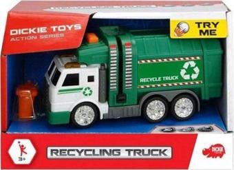 Dickie Toys Dickie Geri Dönüşüm Kamyonu Sesli ve Işıklı 203302018