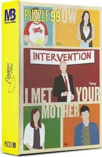 MB Puzzle&Games Mabbels Warner Bros HIMYM 99 Parça Puzzle