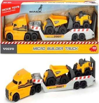 Dickie Toys İş Makineleri ve Taşıyıcı Tır