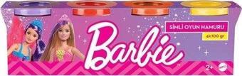 Barbie HHJ32 Simli 4X100 gr Oyun Hamuru