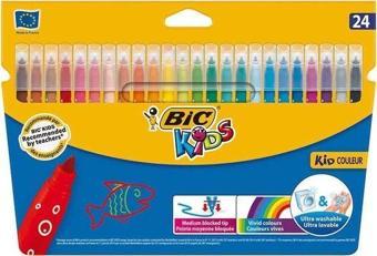 Bic Kids Ultra Yıkanabilir 24'lü Keçeli Boya Kalemi 