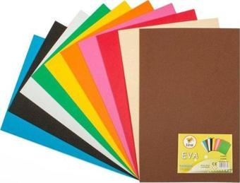 Lino Eva 20x30cm 10 Renk 2mm 10lu Paket