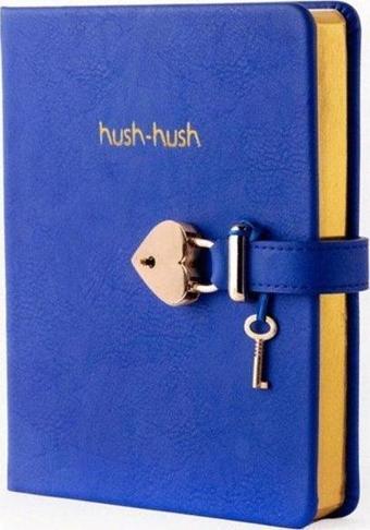 Victorias Journals Hush Hush Kilitli Defter Mavi