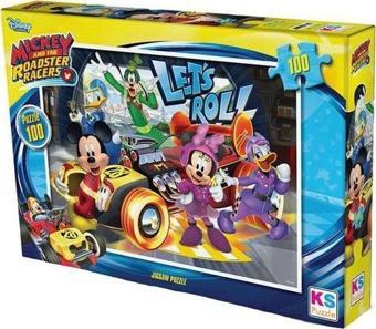 Ks Games Mickey Mouse 100 Parça Puzzle