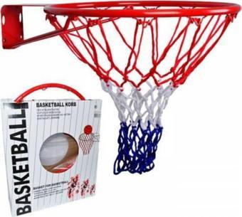 Leyaton Basketbol Çemberi Tekli 20 Mm Tek Kat 45 Cm File Hediyeli