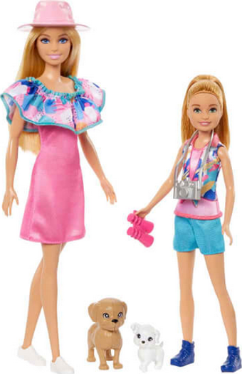 Mattel HRM09 Barbie ve Stacie Kız Kardeşler 2'li Paket