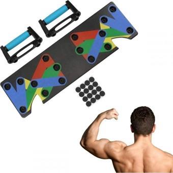 Buffer Çok Fonksiyonlu Katlanabilir Şınav Tahtası Platformu Fitness Spor Kondisyon Sağlama Aleti