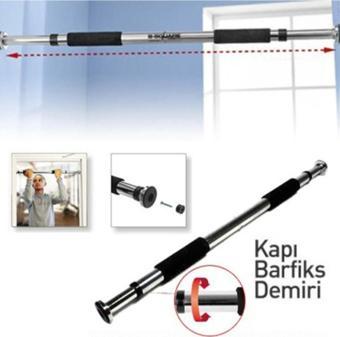 Buffer Kapı Ve Duvar Arası Barfiks Demiri Ayarlanabilir Barfiks Çubuğu Barfiks Aleti Barfiks Çekme 62 Cm