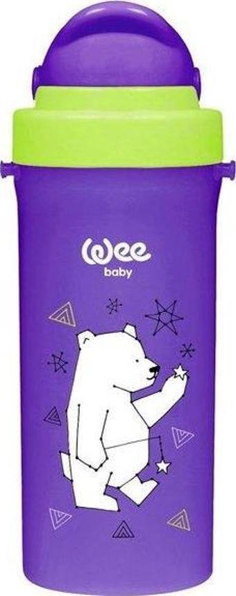 Wee Baby Askılı Pipetli Bardak 300 ml Mor