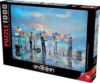 Anatolian Puzzle Fırça Darbeleri 1000 Parça Puzzle 1132