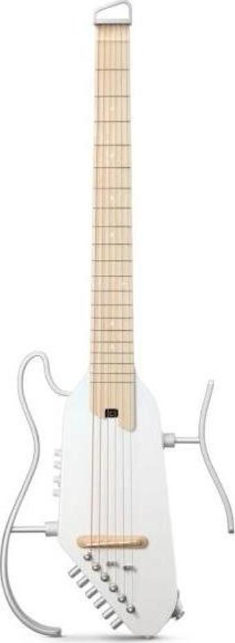 Donner Hush-i Pro Elektro Akustik Gitar (Beyaz)