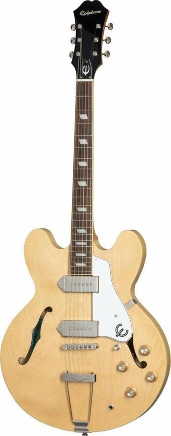 Epiphone Casino Hollowbody Elektro Gitar (Natural)