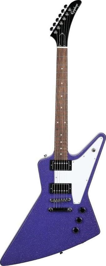 Epiphone Exclusive Explorer Elektro Gitar (Purple Sparkle)