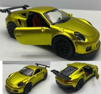 Hepsilazım Diecast,Metal Oyuncak Araba Porsche 10 Cm Çek Bırak Model Araba Metal Araba