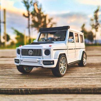 Hepsilazım Metal Oyuncak Araba Mercedes G 63 Model Araç 12Cm Jip Beyaz