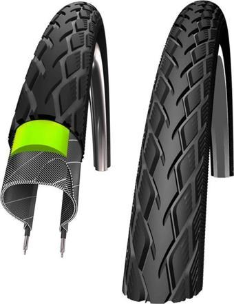 Schwalbe Marathon GreenGuard 700X32 Korumalı Lastik Bisiklet Dış Lastiği Siyah Zırhlı Lastik