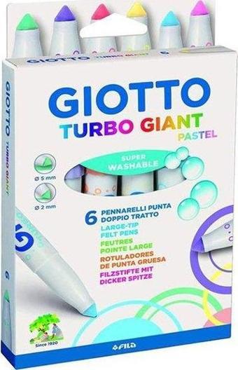 Giotto Turbo Brus Neon 10 lu Pastel Tonlar 431000