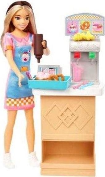 Barbie Snack Bar Görevlisi Oyun Seti HKD79