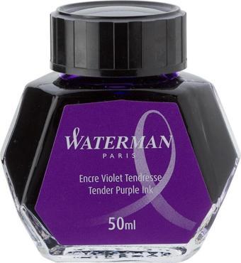 Waterman Dolma Kalem Mürekkebi Cam Şişede 50 ML Mor Dolma Kalem Mürekkebi