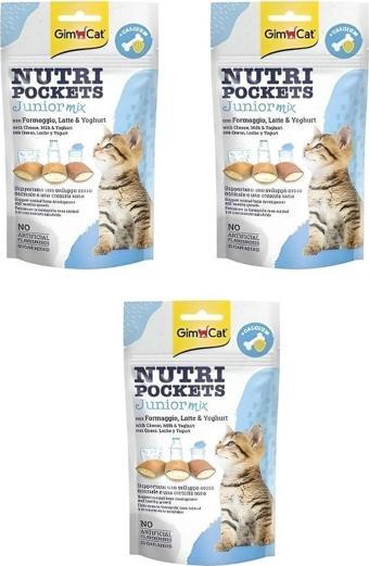 Nutripockets Kedi Ödülü Junior Mix 60 Gr X 3 Adet
