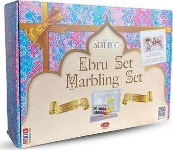 Artdeco Ebru Başlangıç Seti 12 renk x15ml Damlalıklı Şişe