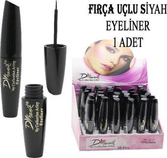 Catherıne Arley Dynamik Siyah Eyeliner Fırça Uçlu