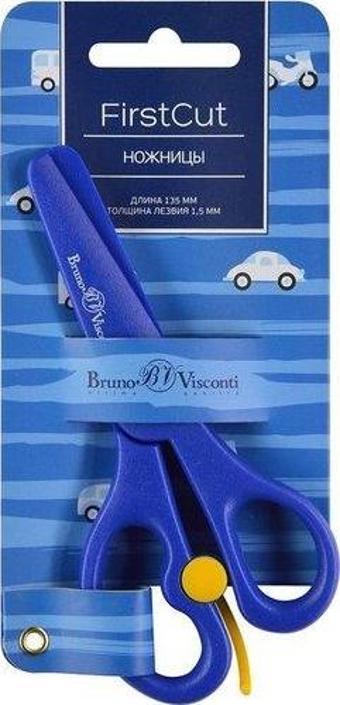 Bruno Visconti 60-0030 Çocuk Makası Fırstcut 135 cm (Plastık Gövde Ve Sap) 60-0030