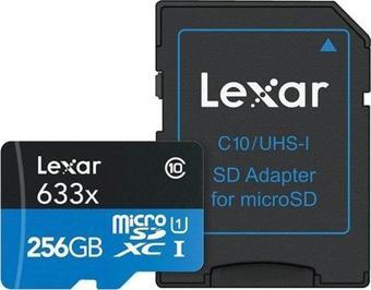 Lexar High Performance 256 GB 633x microSDXC