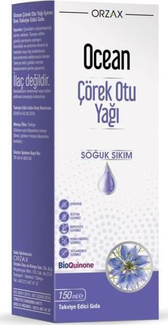 Ocean Çörek Otu Yağı 150 ML