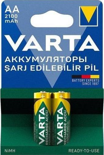 Varta 2100 mAh AA Şarj Edilebilir Pil 2'li