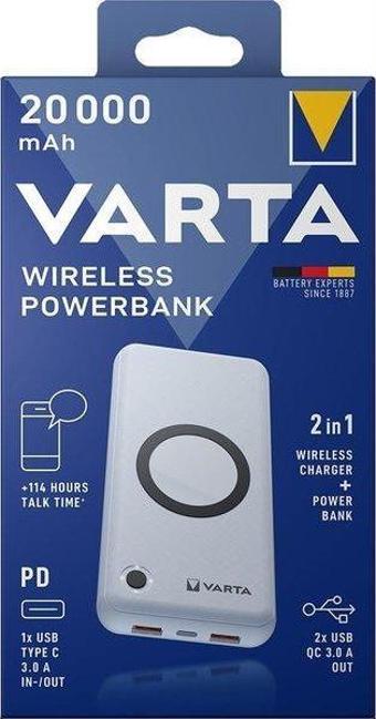 Varta 20.000 Mah Wireless Powerbank