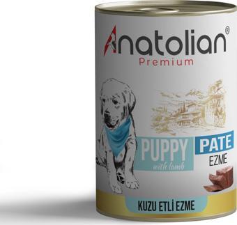 Anatolian Premium Puppy Lamb Pate Kuzulu Ezme yavru köpek konservesi 400 gr