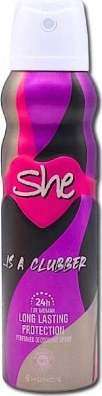 She Clubber Bayan Deodorant 150 Ml
